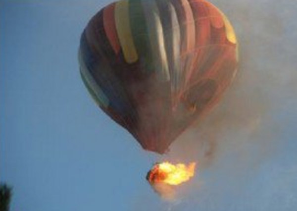 hot air balloon crash liability