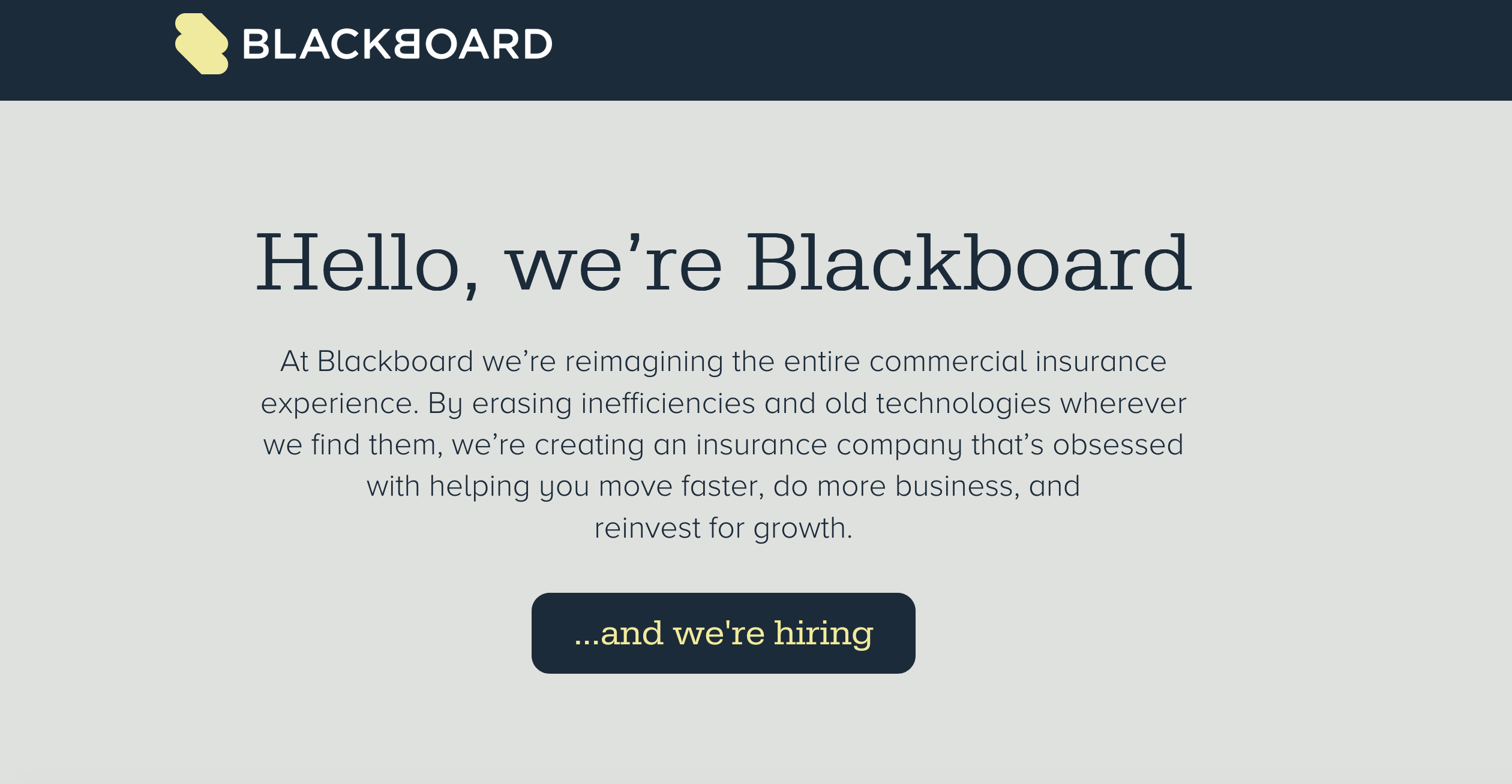 AIG Introduces Blackboard, New Brand Name for Its Data Enabled, Digital Subsidiary Focused on Transforming Commercial Insurance