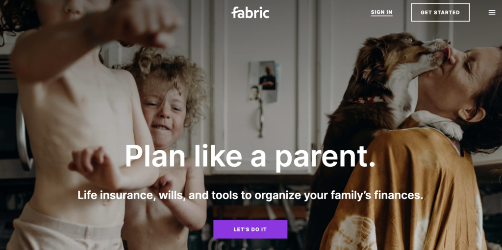 Fabric’s New App Helps Parents with Wills, Life Insurance & Shared