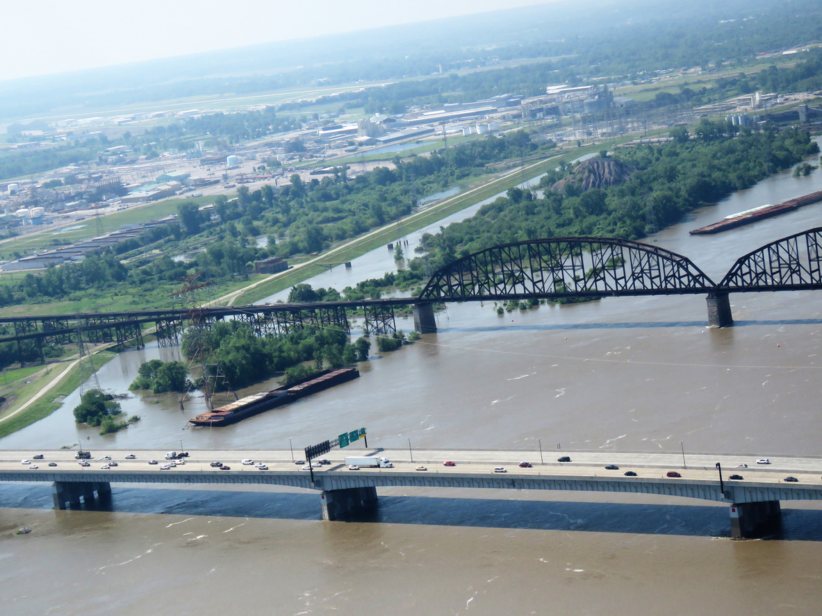 Historic Flooding in St. Louis Leaves Flooded Streets, Residents ...