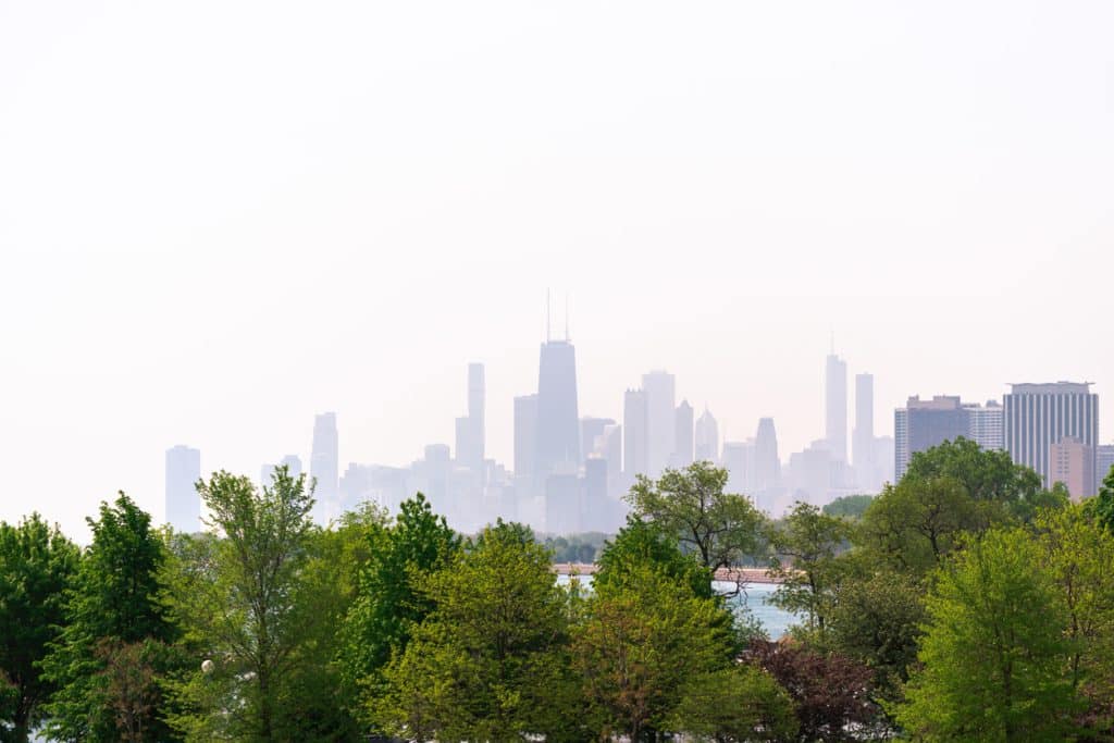 Unhealthy Air Quality Lingers Across Parts Of Us From Drifting Canadian Wildfire Smoke 5453